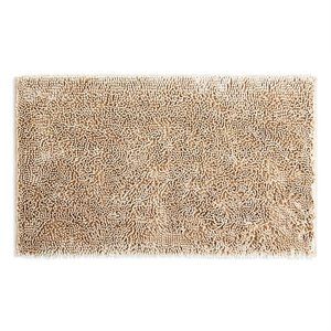 SALT Noodle Woven Bath Rug in Sand
